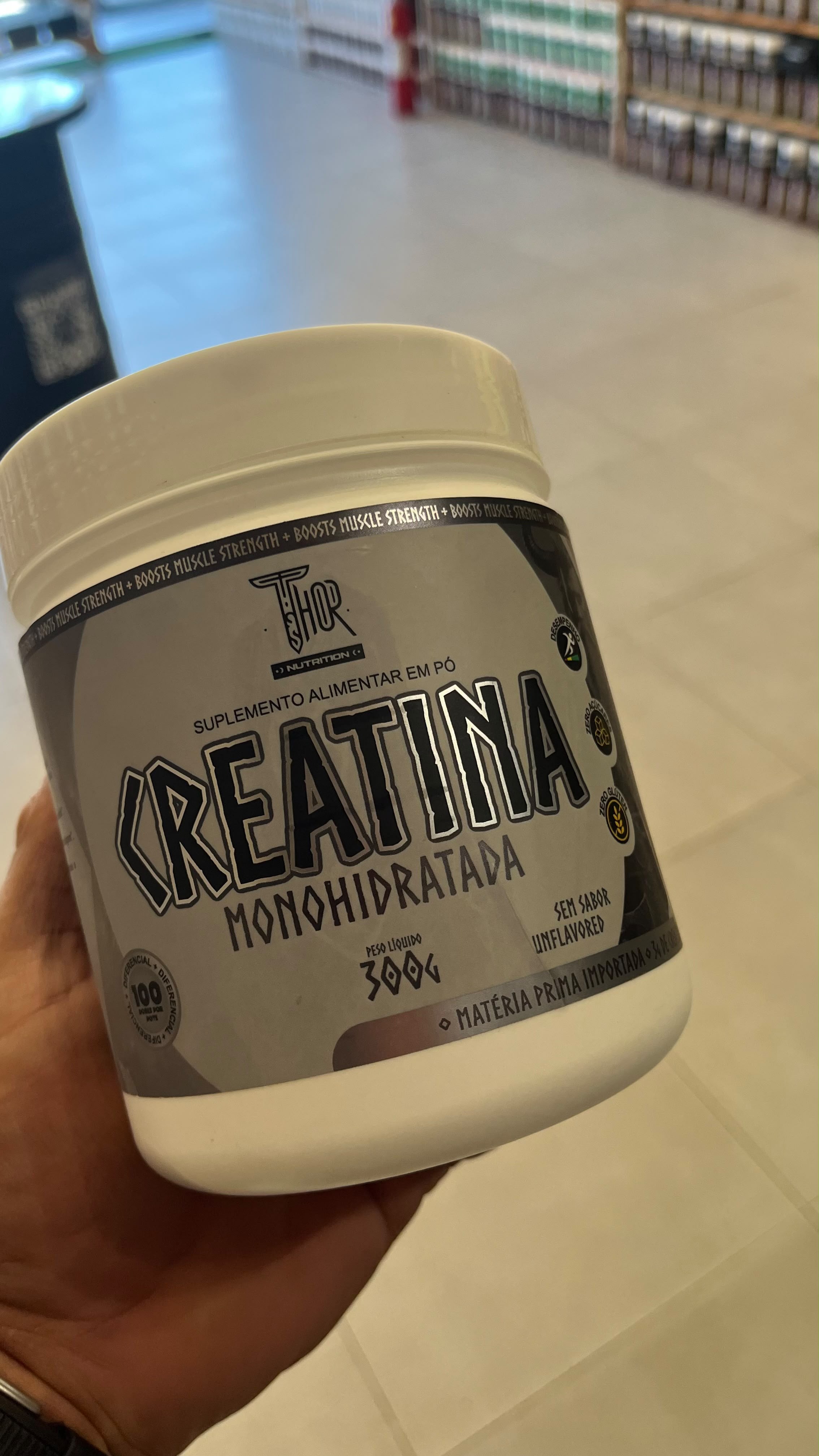 Voucher de Desconto em Paulista - Creatina pura 100% DE R$230 por R$99,99 de Thor Nutrition 